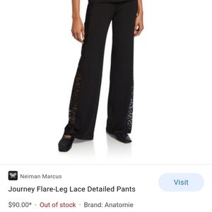 Anatomie Journey Pull On Lace Panel Pants